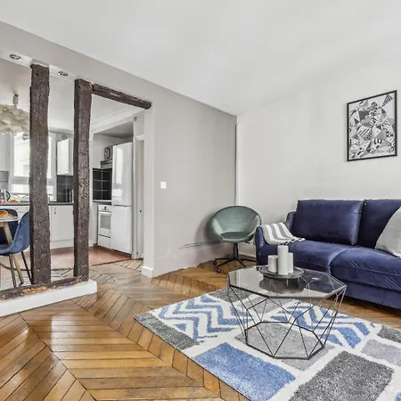 Bnbnook - Charming 2br Near Republique & Le Marais Apartment Paris